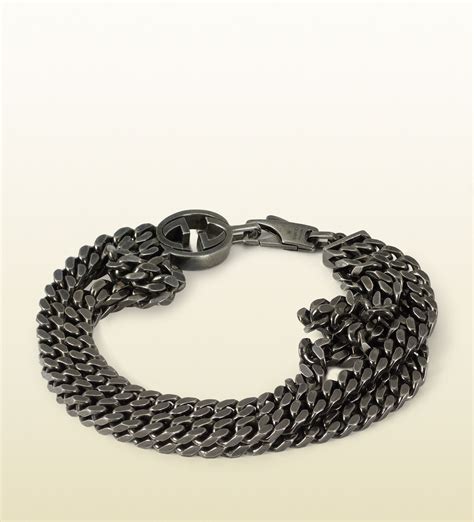 pulsera gucci plata|Pulseras de lujo de Gucci .